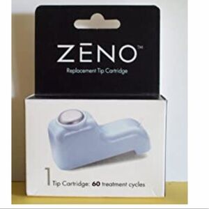 Zeno Replacement Tip Cartridge 60 Treatment Applications New Factory Sealed Box
